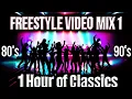 Download Lagu 80's \u0026 90's FREESTYLE VIDEO MIX 1 - The 1 Hour CLASSICS Throwback!