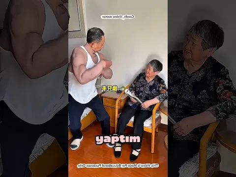 Kaslı Çocuk Dedesine Şaka Yaptı😂😂