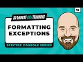 Formatting Exception Display - Spectre Console Series