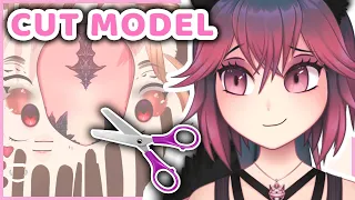 How To Separate Vtuber Models Head Live2D Cubism Tutorial