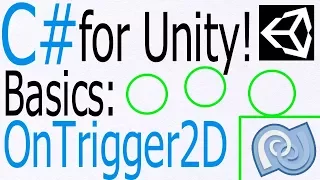 Unity C Tutorial - Basics OnTriggerEnter2D OnTriggerStay2D and OnTriggerExit2D