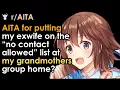 AITA for putting my exwife on the no contact allowed list at my grandmothers group home