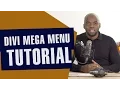 Divi tutorial - Divi mega menu