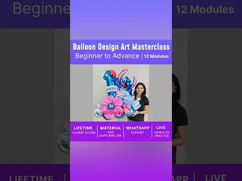 Beginner Balloon Design Art Masterclass