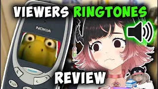 my viewers have the craziest ringtones 