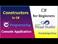 Constructors In C Constructors Object initialization using constructors knowledgebase2612