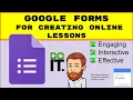 Google Forms Interactive CYOA Lessons