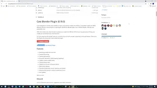 How to install blender cats plugin into the blender