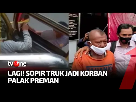 Aksi Bang Jago Palak Sopir Truk Terekam Kamera, Pelaku Berhasil Diciduk