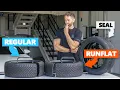 Are Modern Runflat Tires Finally Good Normal RFT and SEAL Tires Compared