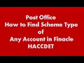 HACCDET General Account Details in Finacle