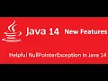Java 14 new features Helpful Null Pointer Exception in java JDK 14 Java Beam