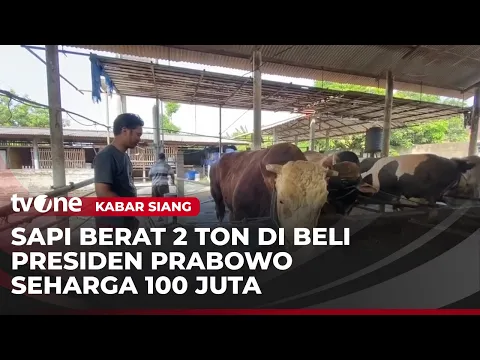 Presiden Prabowo Beli Sapi Jenis Simental Milik Warga Kab. Blitar