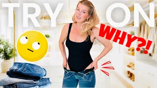 A Fun JEANS STILETTO TRY-ON Halara HAUL w Kat Wonders