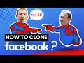 HOW Facebook IS BUILT using HTML CSS - DAY