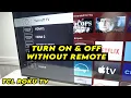 TCL Roku TV How to Turn ON OFF Without Remote