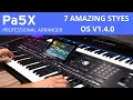Download Lagu KORG PA5X - NEW 7 Amazing Styles from OS V1.4.0