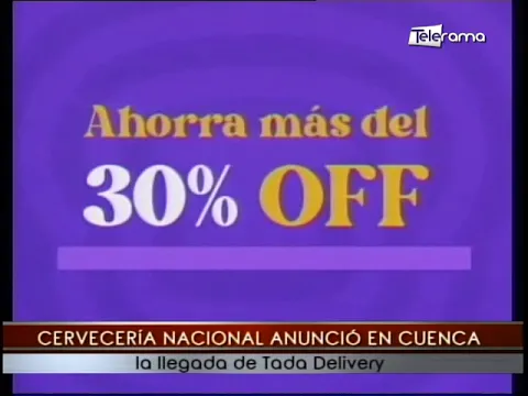 Cervecería Nacional anunció en Cuenca la llegada de Tada Delivery