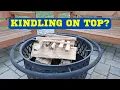 How to start a Fire Pit the Easy way