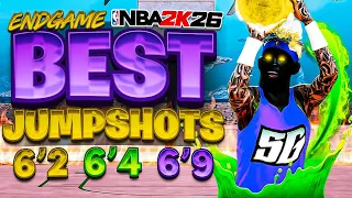BEST JUMPSHOTS FOR ALL BUILDS 3PT RATINGS in NBA 2K26 BEST SHOOTING TIPS FASTEST JUMPSHOT 2K26