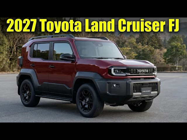 2027 Toyota Land Cruiser FJ: A Rugged, Budget-Friendly Trail Beast Ready to Conquer the Wild