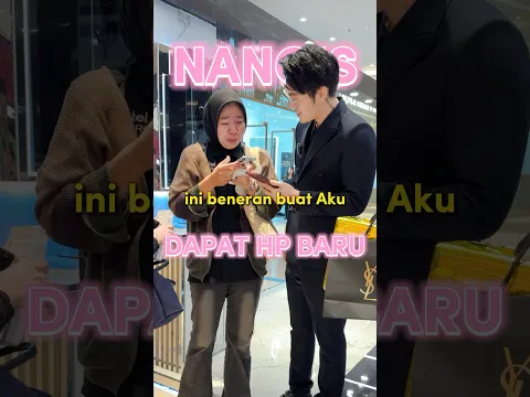 Nangis HP baru