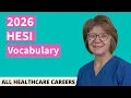 HESI A2 Vocabulary Practice Test 2026 20 Questions with Detailed Explanations