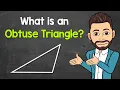 What is an Obtuse Triangle Types of Triangles Math with Mr J