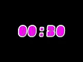 30 Seconds Countdown Timer with Alarm Time Markers Chapters - Pink White