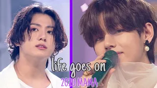 bts life goes on 2020 mama full performance