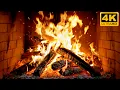 🔥 Cozy Log Cabin Fireplace (12 Hours) with Tranquil Fire Sounds and Evening Warmth for Resting Mind
