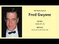 Fred Gwynne Movies list Fred Gwynne Filmography of Fred Gwynne