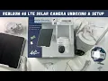 Rebluum 4G LTE Solar Camera Unboxing Setup