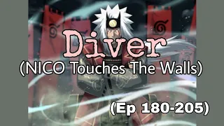 Download (Naruto Shippuden) Opening Theme 08 - Diver by NICO Touches The Walls (Full Version) 🔥🎶🎧 MP3