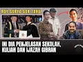 Download Lagu INI PENJELASAN SMA DAN KULIAH GIBRAN DI LUAR NEGERI