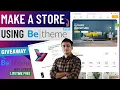 Free eCommerce Website Tutorial 2026 WordPress BeTheme Complete Guide 700 Templates