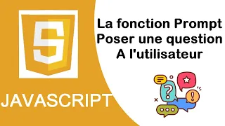 Javascript first steps - 4 the Prompt How to request information from the user