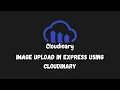 Upload Images to Cloudinary with React Express Full Step-by-Step Tutorial