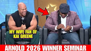 Phil s Wife Fan Of Kai Greene Arnold Classic 2026 Winners Seminar
