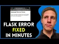 How to Fix Internal Server Error in Flask Step-by-Step Guide