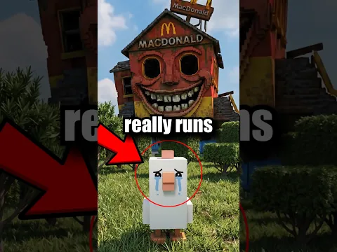 Who is the chicken really running from in Crossy Road? 😨 #crossyroad #shorts #youtube