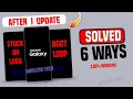 How to Fix Samsung Galaxy stuck on Samsung Logo Galaxy A53 Restarting Stuck in Boot Loop restart