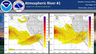 NWS San Diego - more precipitation for Southern California briefing for January 14-16