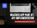 React Native - Weather app API implementation