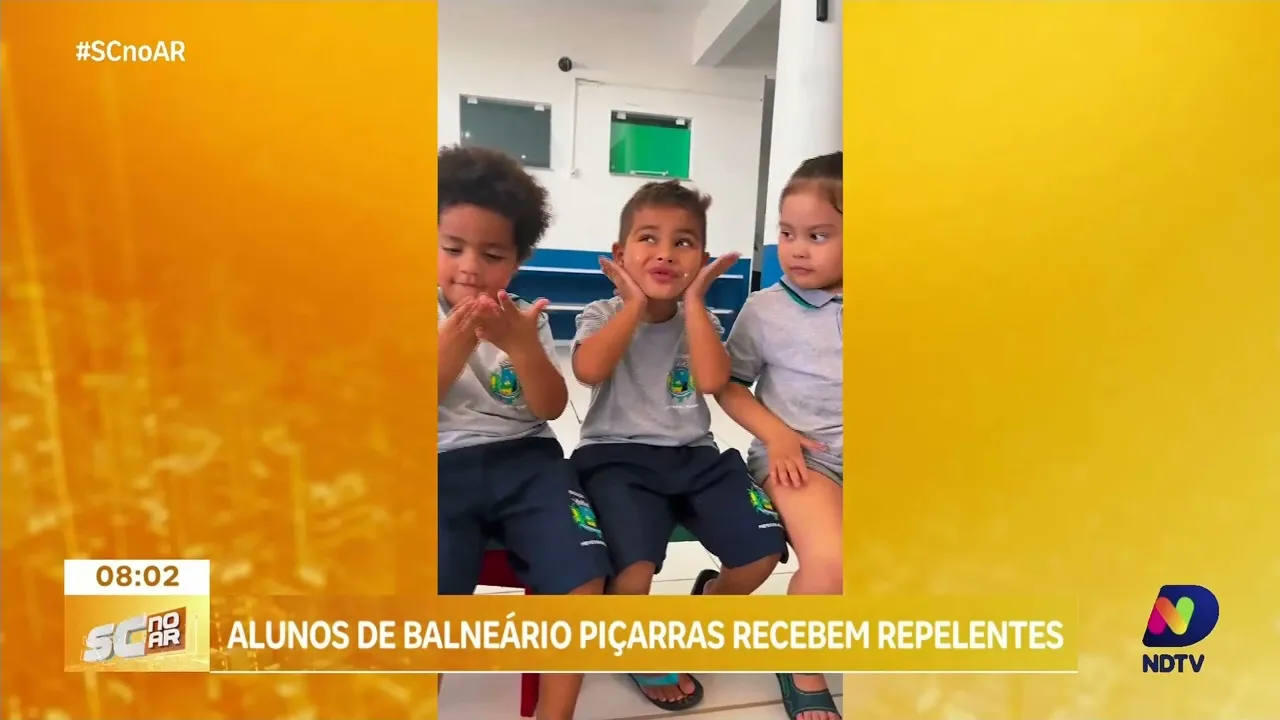 Repelentes contra o mosquito da dengue serão distribuídos em escolas de Balneário Piçarras