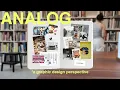 going analog in graphic design