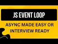 Master JavaScript Event Loop Async Callbacks Promises