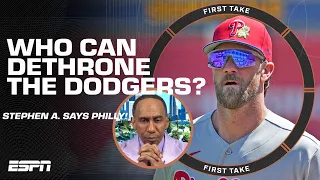 Stephen A THINKS WHO could take down the LA Dodgers this season First Take