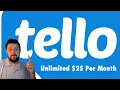 The Unlimited Phone Plan for 25 a Month Tello