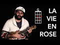 LA VIE EN ROSE Ukulele Tutorial EASY
